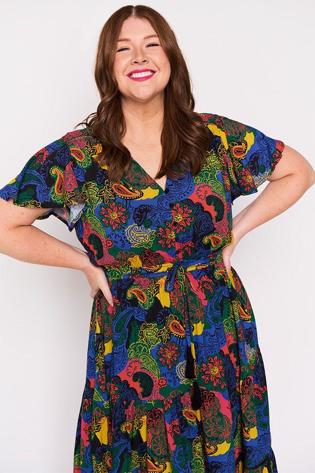 Benita Winter Tapestry Dress – Winter Tapestry maxi dress