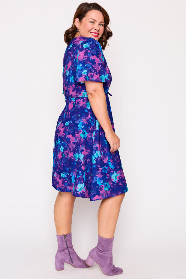 Siena Lilac Shadow Dress – Lilac Shadow knee length dress