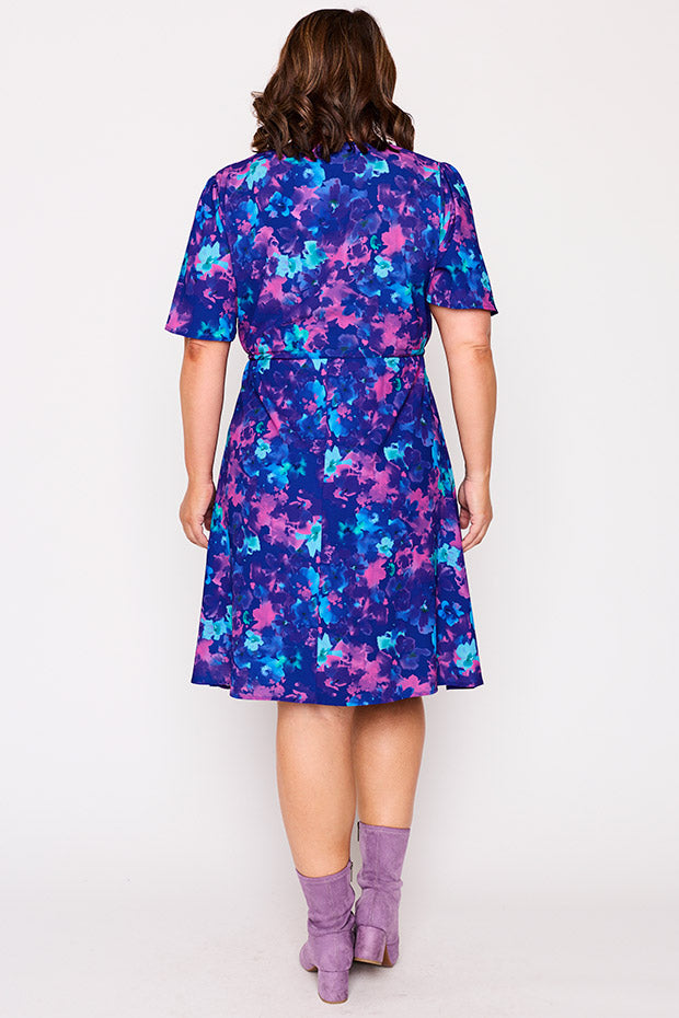 Siena Lilac Shadow Dress – Lilac Shadow knee length dress