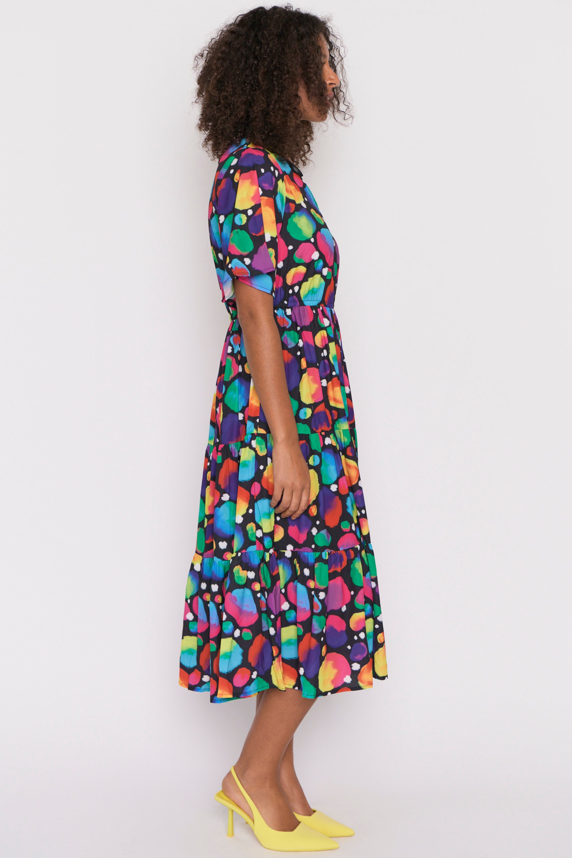 Castle Arty Spot Dress – Arty Spot midi dress