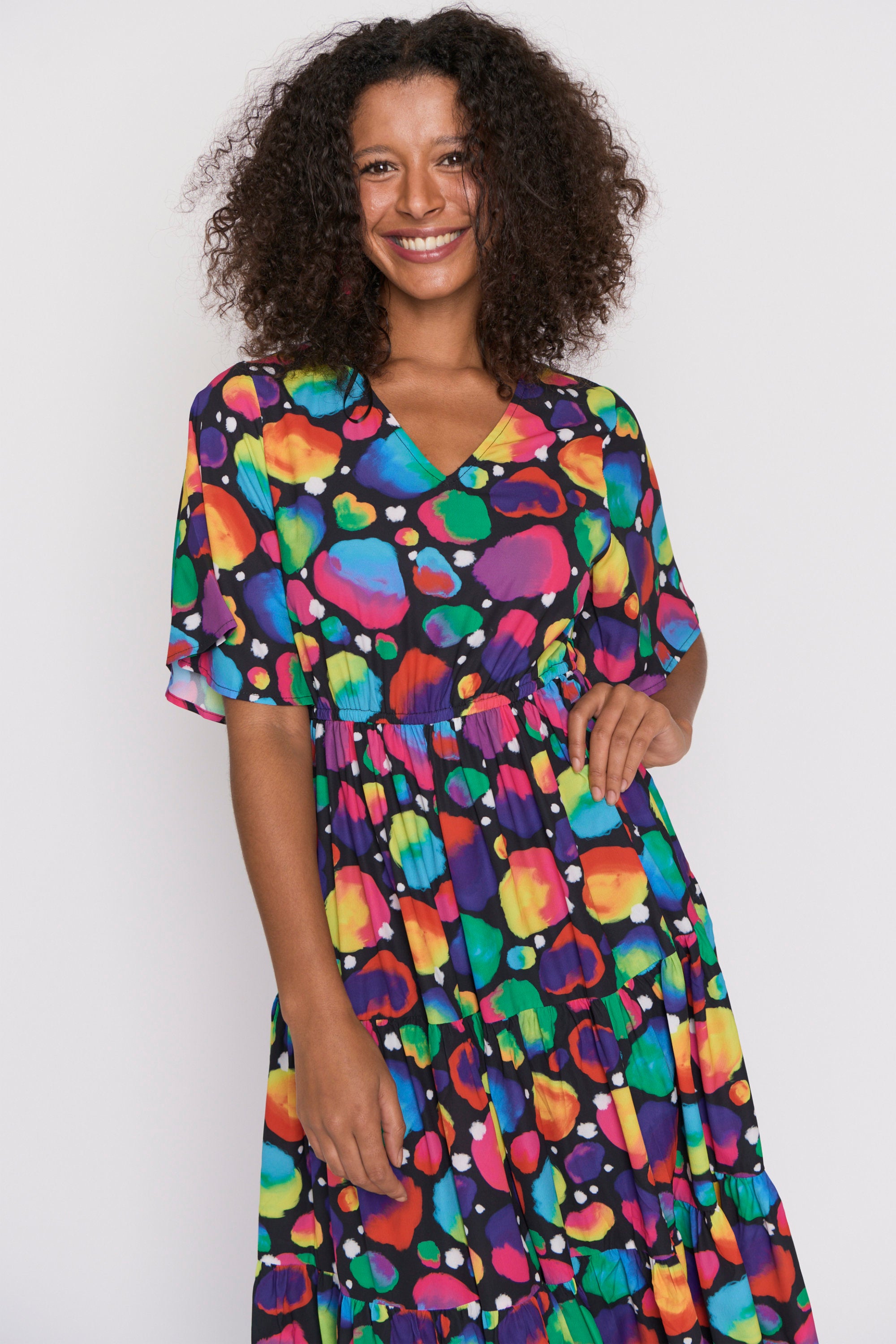 Castle Arty Spot Dress – Arty Spot midi dress