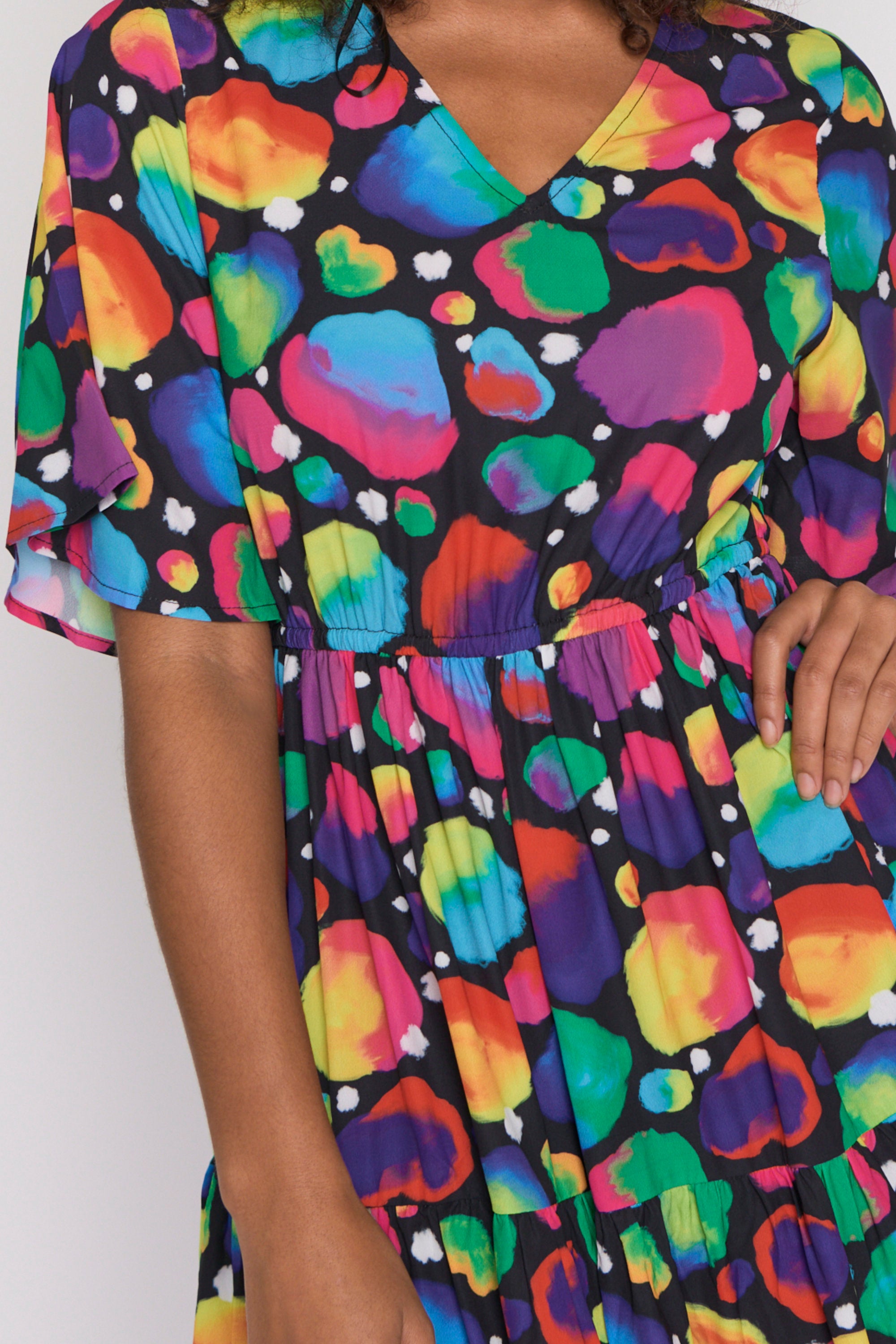Castle Arty Spot Dress – Arty Spot midi dress