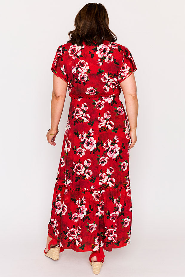 Canary Cherry Rose Dress – Cherry Rose maxi dress