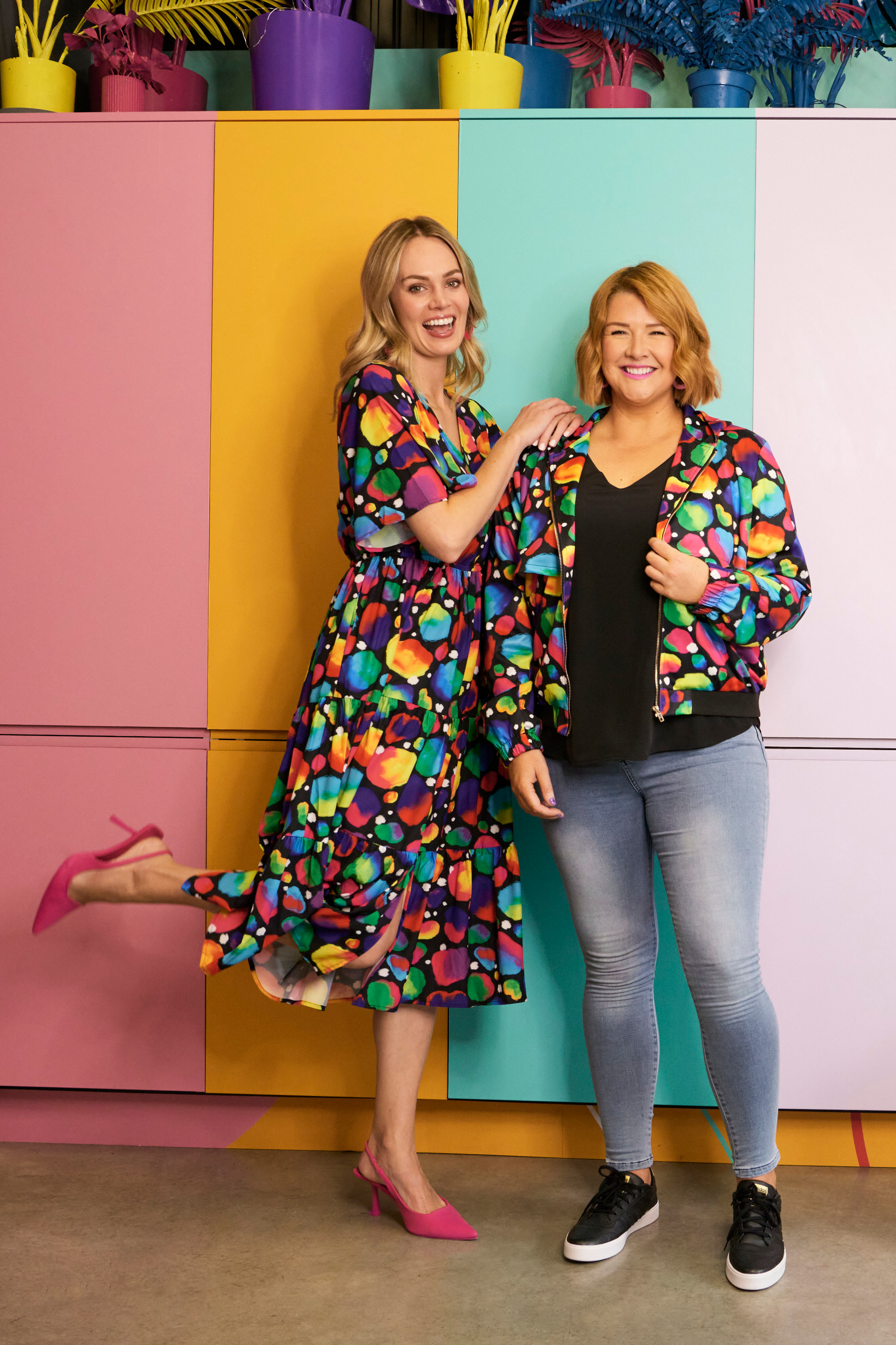 Castle Arty Spot Dress – Arty Spot midi dress