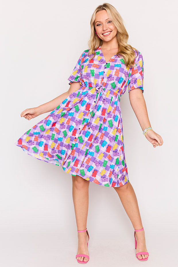 Siena Gummy Bears Dress – Gummy Bears knee length dress