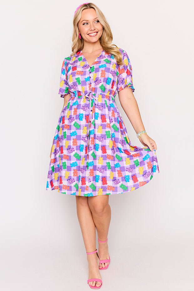Siena Gummy Bears Dress – Gummy Bears knee length dress