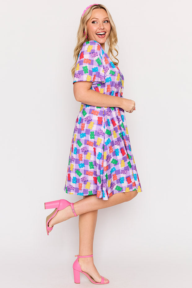 Siena Gummy Bears Dress – Gummy Bears knee length dress