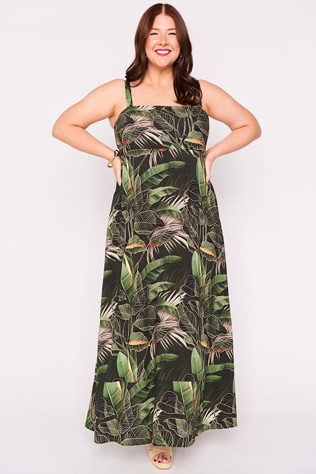 Miah Emerald Oasis Dress – Emerald Oasis maxi dress