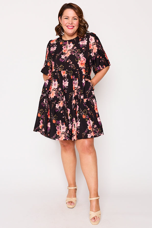 Lanetta Peach Dream Dress – Peach Dream mini dress