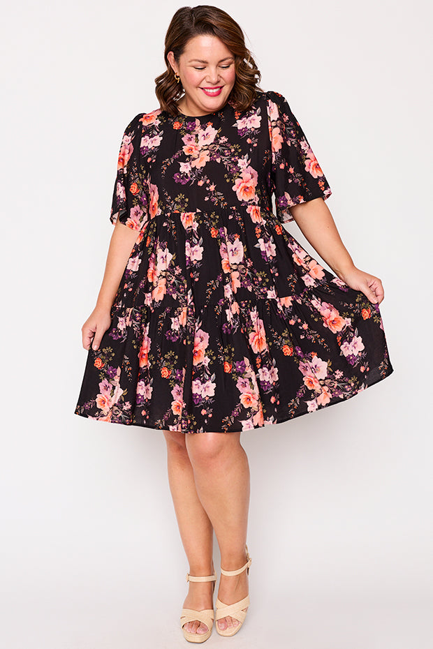 Lanetta Peach Dream Dress – Peach Dream mini dress