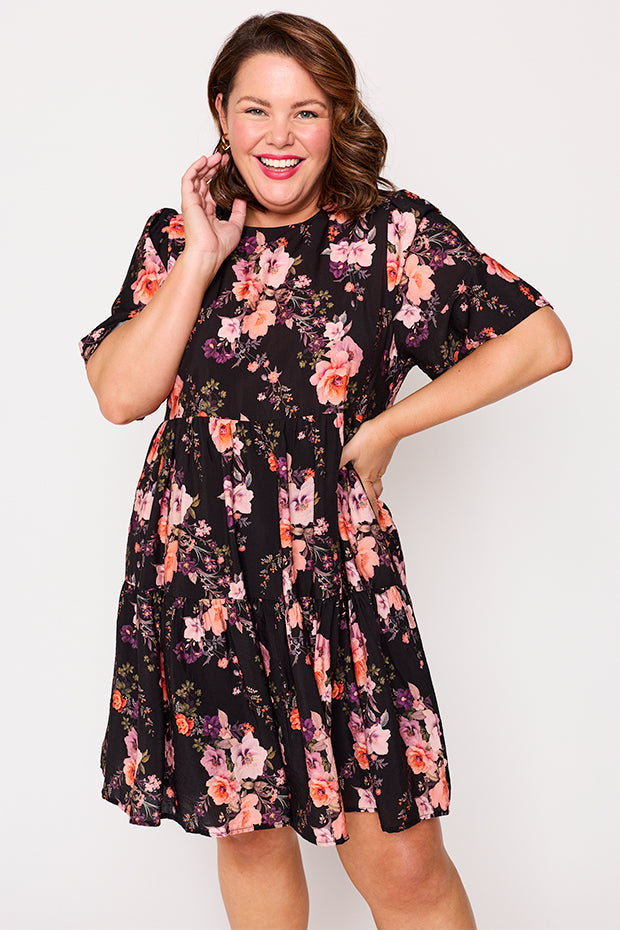 Lanetta Peach Dream Dress – Peach Dream mini dress