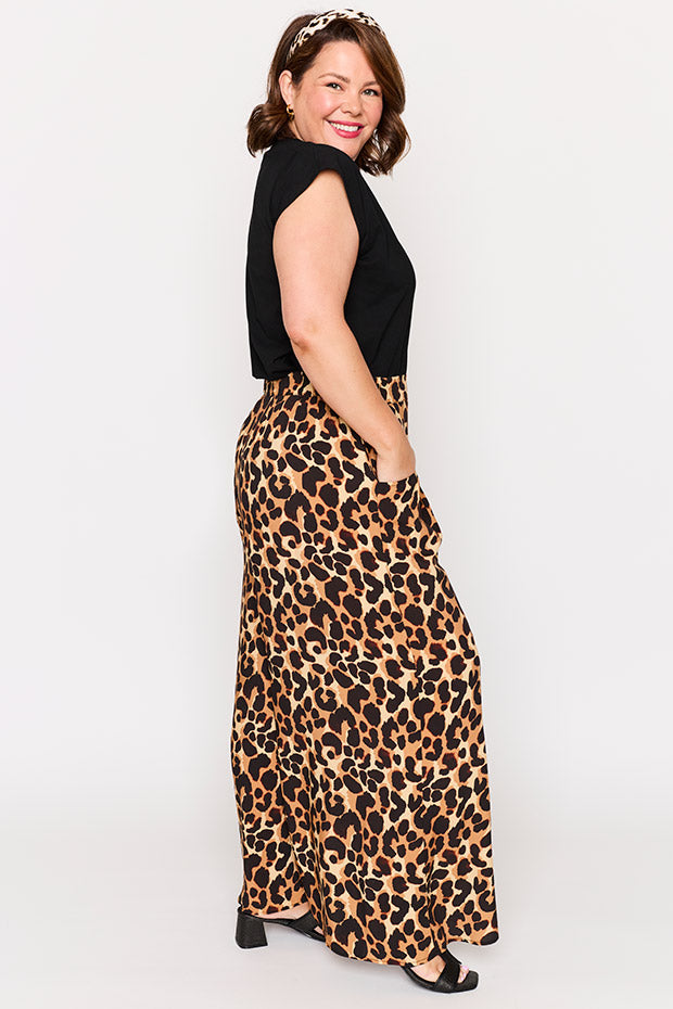 Xane Coco Leopard Pant – Coco Leopard wide leg pants