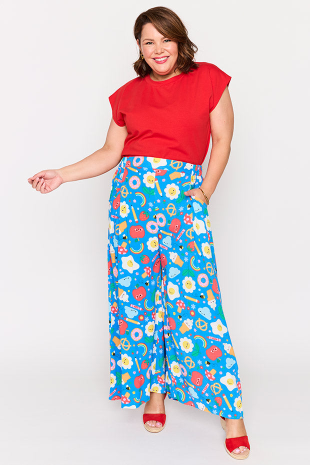 Xane Cute Things Pant – Cute Things wide leg pants