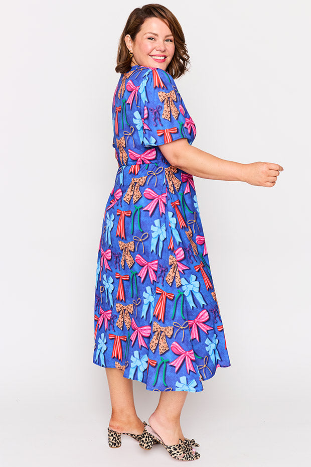 Marley Inky Bows Dress – Inky Bows midi dress