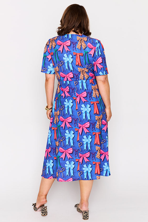 Marley Inky Bows Dress – Inky Bows midi dress