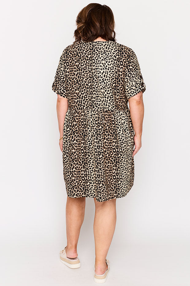 Adina Luxe Leopard Dress – Luxe Leopard knee length dress