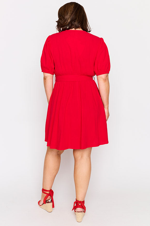 Ollie Red Dress – Red mini dress