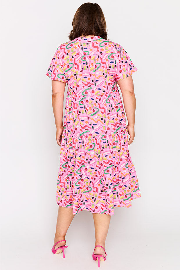 Keira Party Mix Dress – Party Mix midi dress