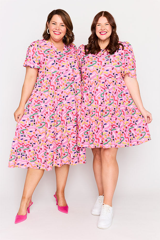 Keira Party Mix Dress – Party Mix midi dress