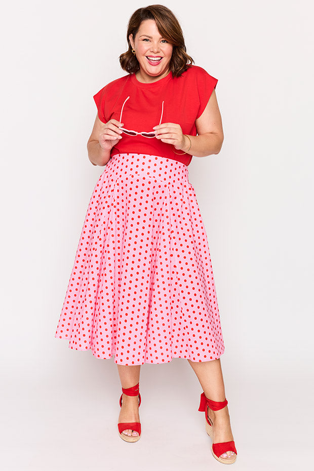 Beth Pretty In Pink Skirt – Pretty In Pink midi skirt