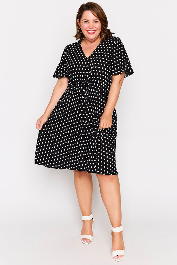 Jaz Pretty Spot Dress – Pretty Spot knee length dress