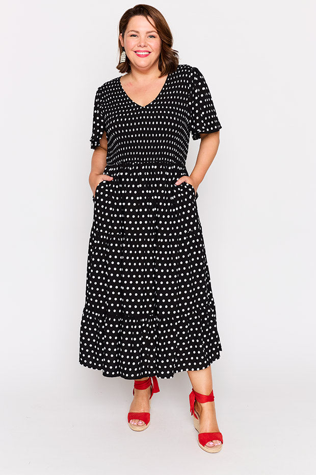 Lynette Pretty Spot Dress – Pretty Spot maxi dress