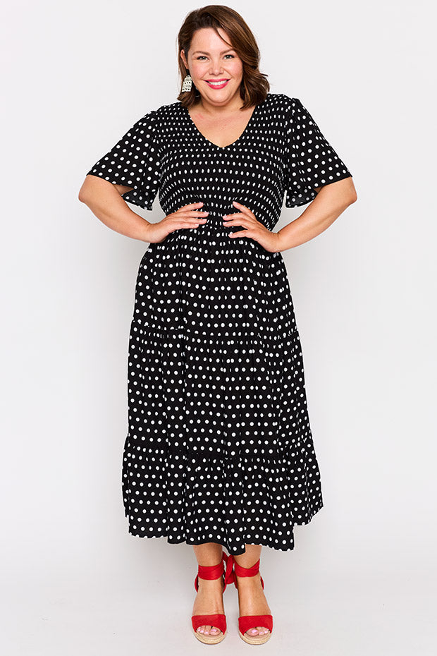 Lynette Pretty Spot Dress – Pretty Spot maxi dress