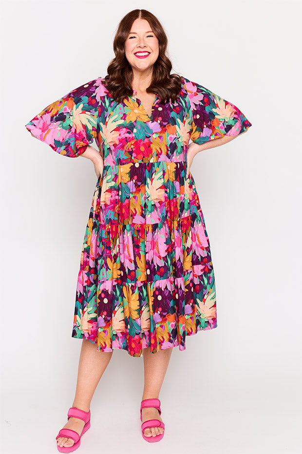 Chrissie Romantic Escape Dress – Romantic Escape midi dress