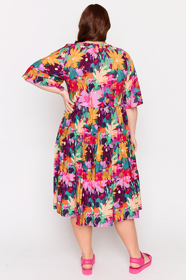 Chrissie Romantic Escape Dress – Romantic Escape midi dress