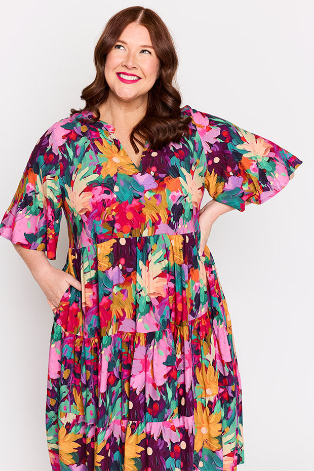 Chrissie Romantic Escape Dress – Romantic Escape midi dress