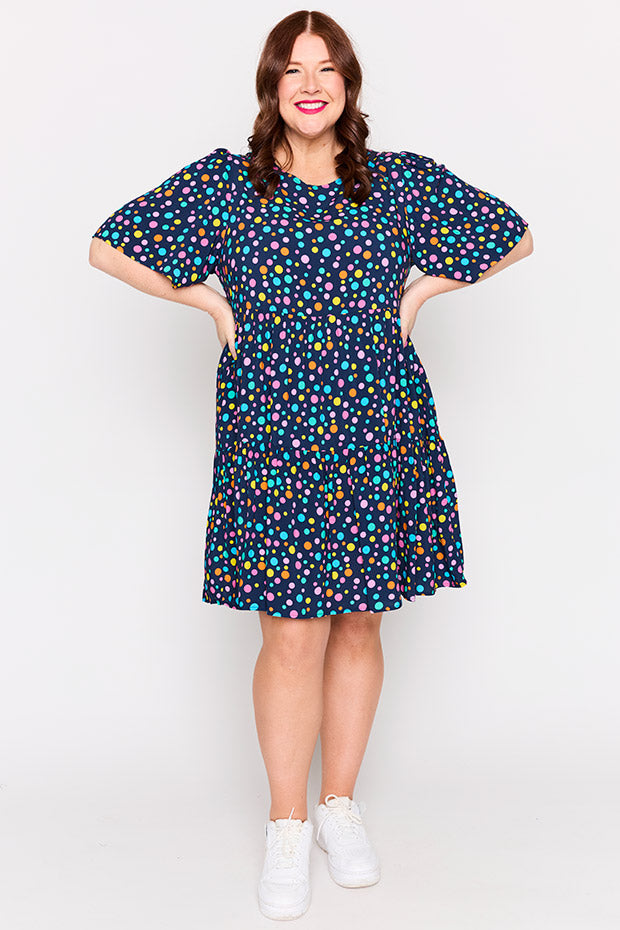 Izzie Smarty Spot Dress – Smarty Spot mini dress