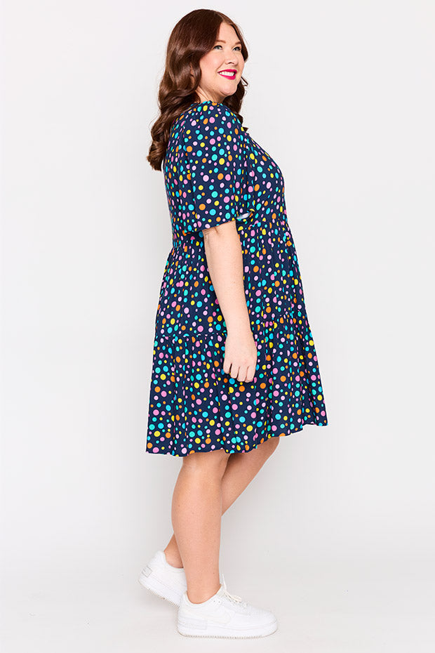 Izzie Smarty Spot Dress – Smarty Spot mini dress