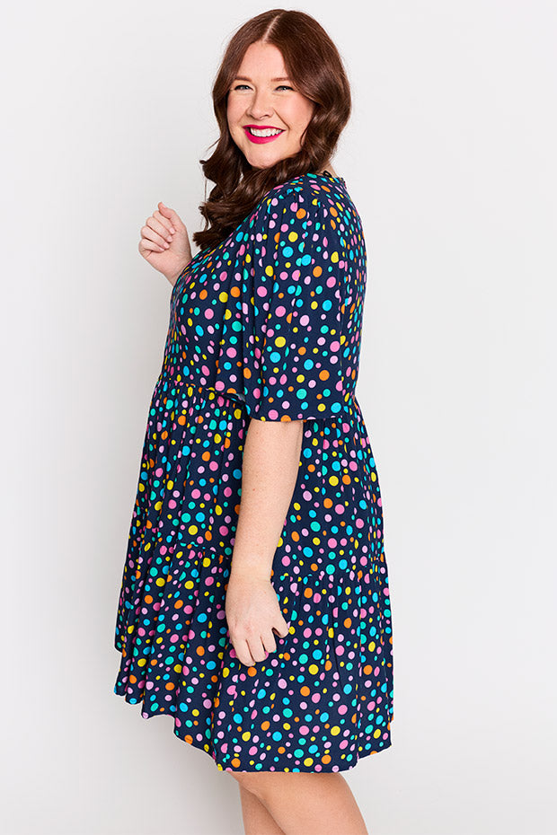 Izzie Smarty Spot Dress – Smarty Spot mini dress