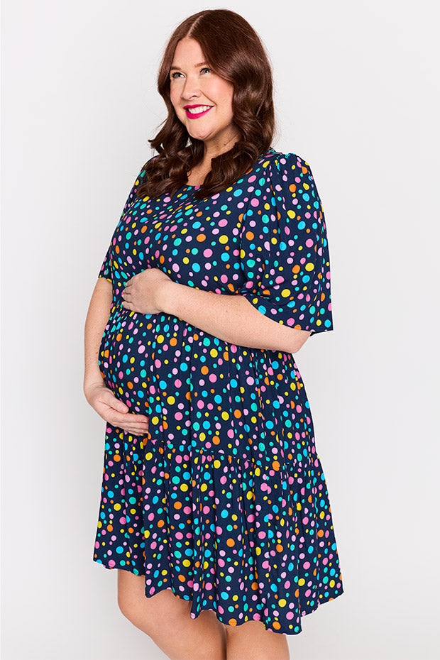 Izzie Smarty Spot Dress – Smarty Spot mini dress