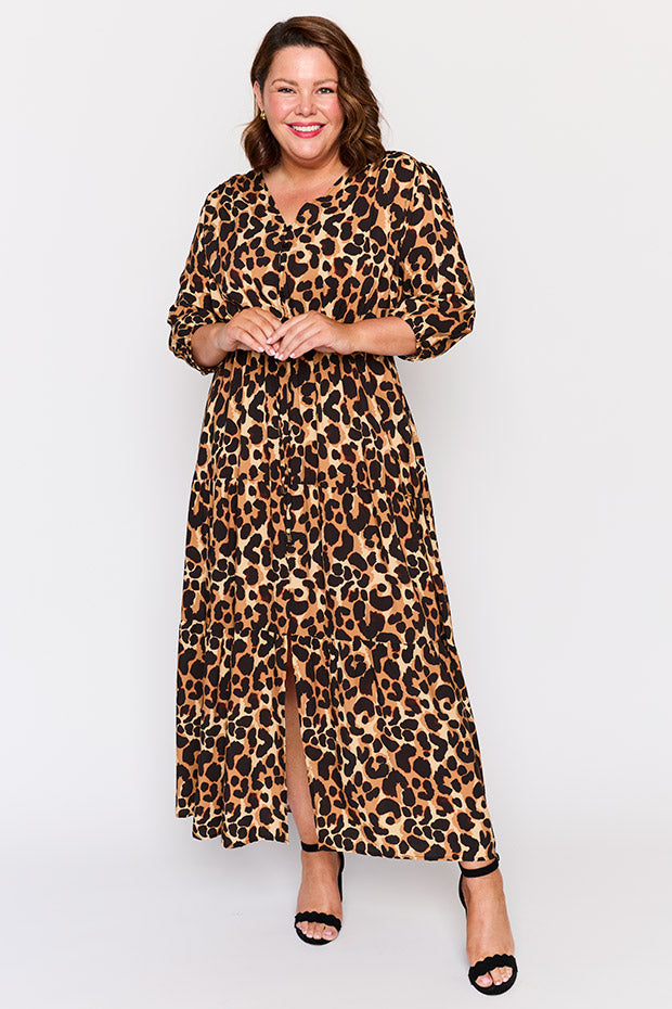 Adeline Coco Leopard Dress – Coco Leopard maxi dress