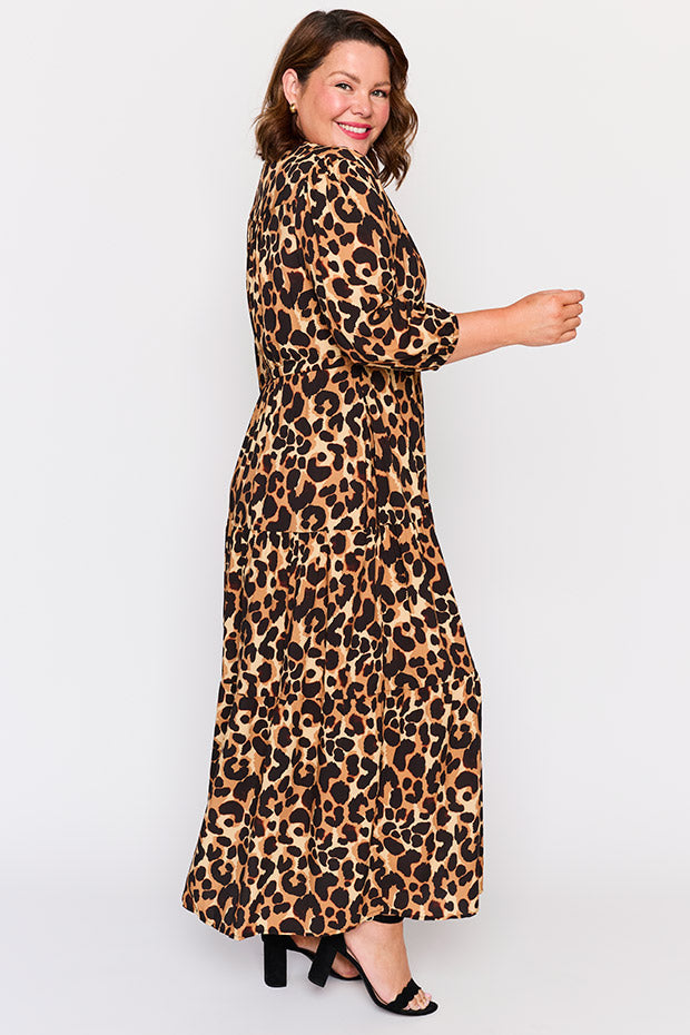 Adeline Coco Leopard Dress – Coco Leopard maxi dress