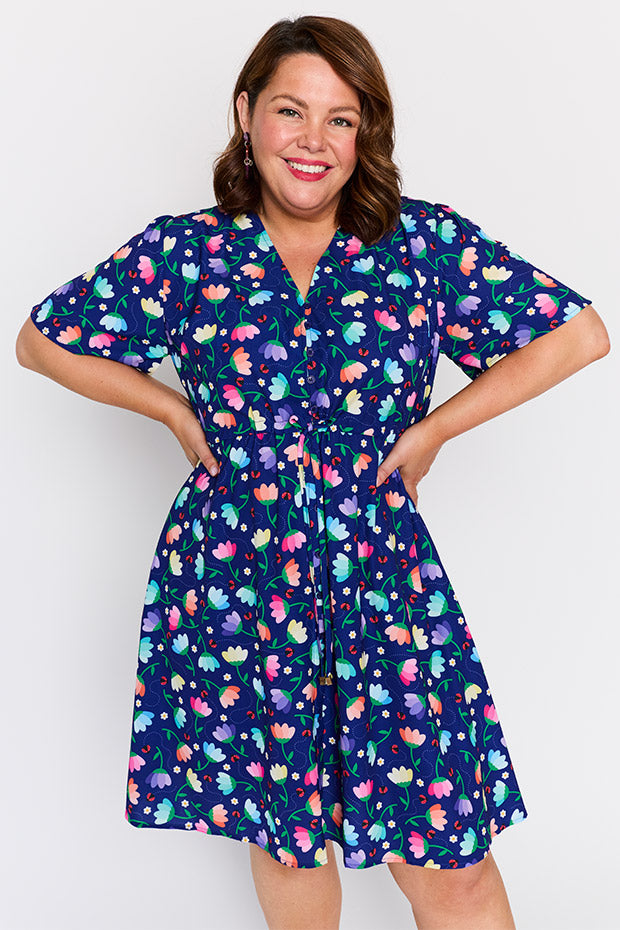 Siena Daisy Bug Dress – Daisy Bug knee length dress