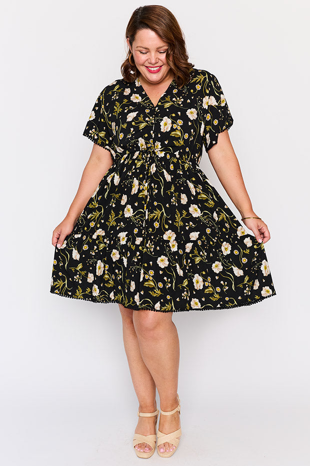 Gloria English Meadow Dress – English Meadow knee length dress