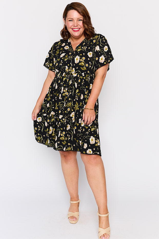 Gloria English Meadow Dress – English Meadow knee length dress