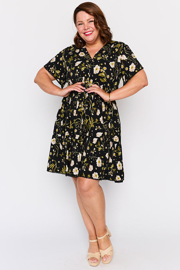 Gloria English Meadow Dress – English Meadow knee length dress