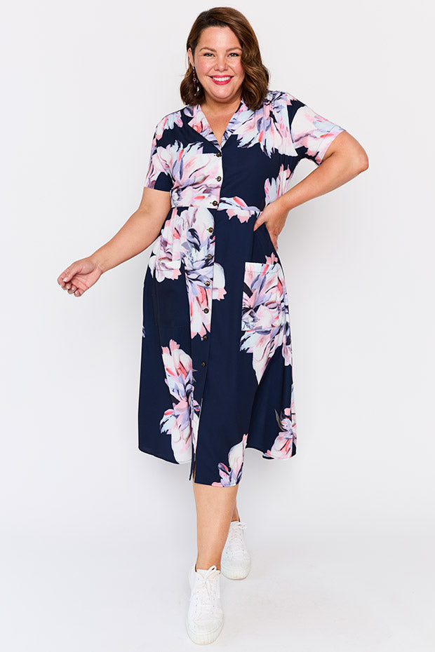 Florence Floral Memories Dress – Floral Memories midi dress