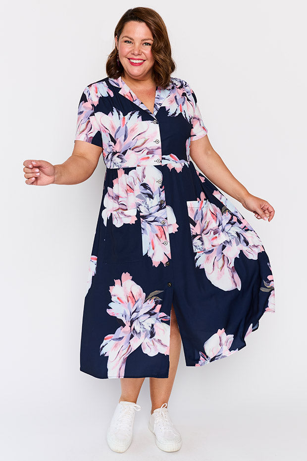 Florence Floral Memories Dress – Floral Memories midi dress