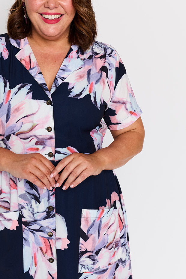 Florence Floral Memories Dress – Floral Memories midi dress