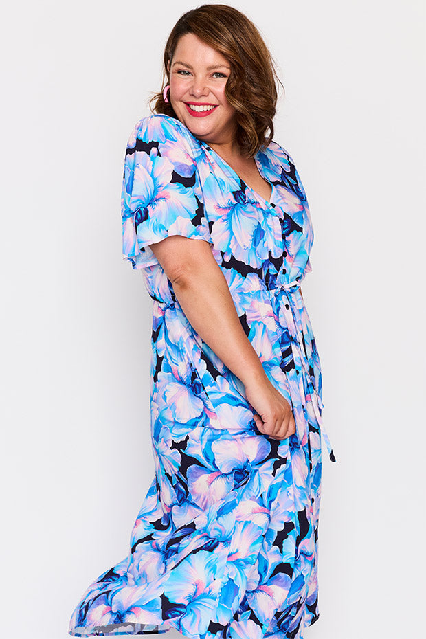 Michelle Iris Moon Dress – Iris Moon midi dress