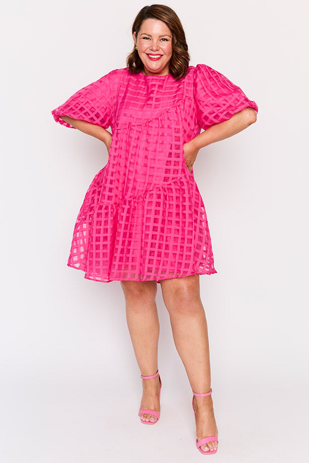 Mischa Pink Dress – Pink mini dress