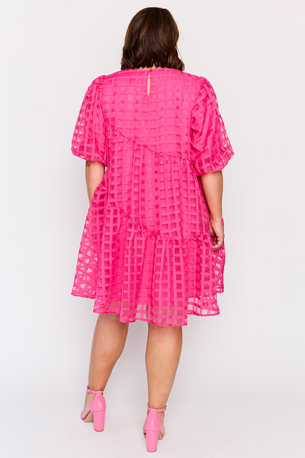 Mischa Pink Dress – Pink mini dress