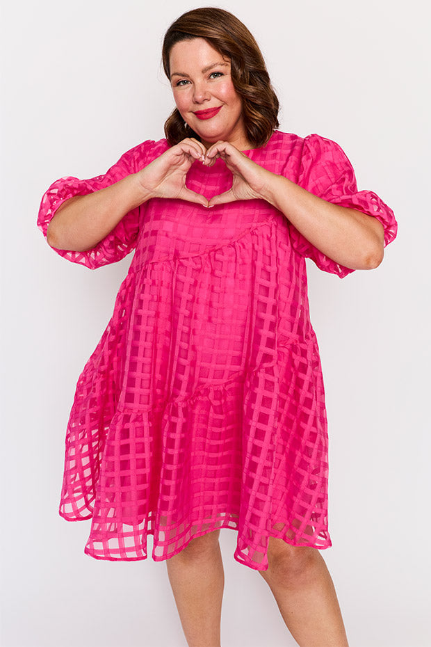 Mischa Pink Dress – Pink mini dress