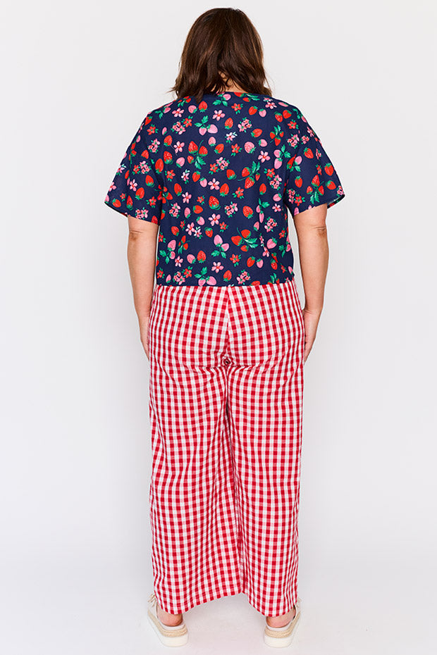 Harper Summer Berry Top – Summer Berry loose top