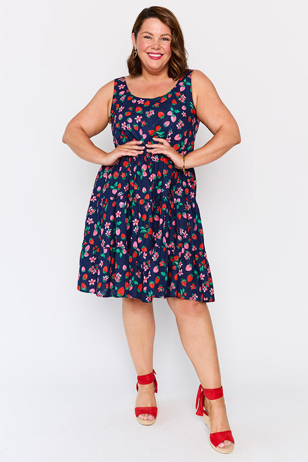 Dorothy Summer Berry Dress – Summer Berry mini dress