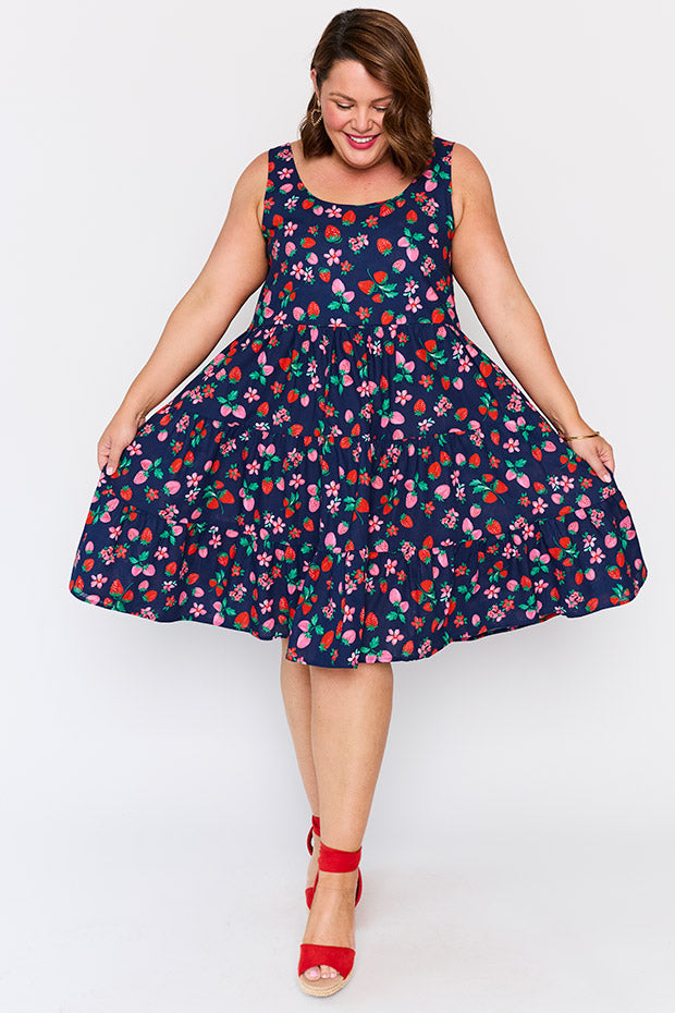 Dorothy Summer Berry Dress – Summer Berry mini dress
